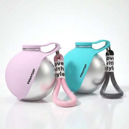 Pawsip® Portable Dog Water Bottle – Leak Proof Travel Cup for Dogs