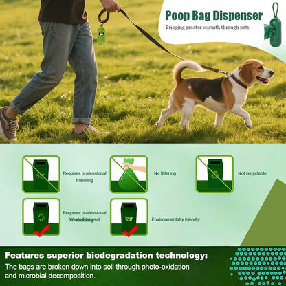 Dog Poop Bag Dispenser with Dog Poop Bags, Durable and Guaranteed Leakproof, Lavender Scented, 1 Dispenser and 900/270 Bags #Summervibes